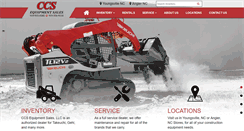 Desktop Screenshot of ccsequipment.com